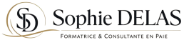 Logo Sophie Delas, formatrice et consultante en paie